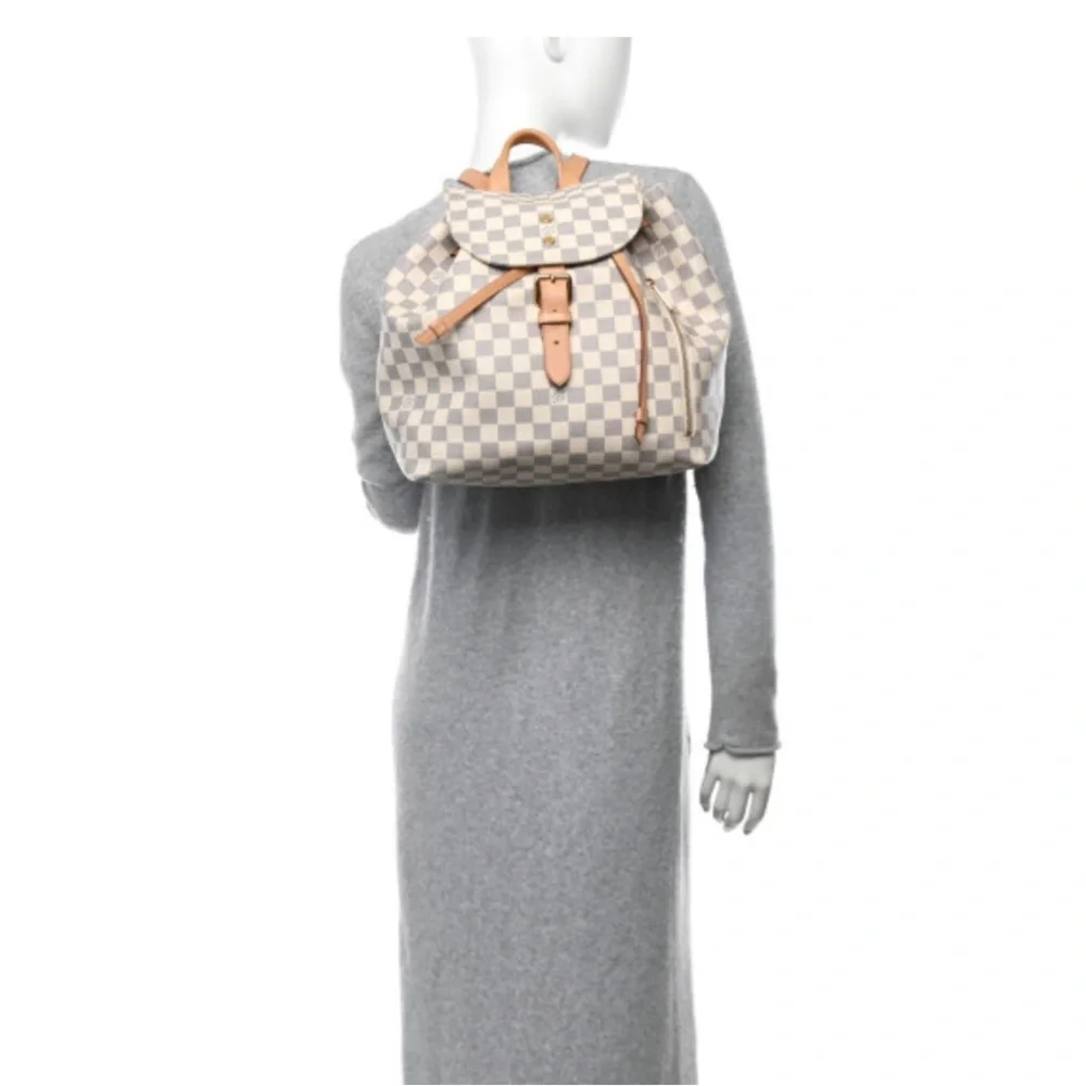 Louis Vuitton Damier Azur Sperone Backpack - Picture 2 of 15